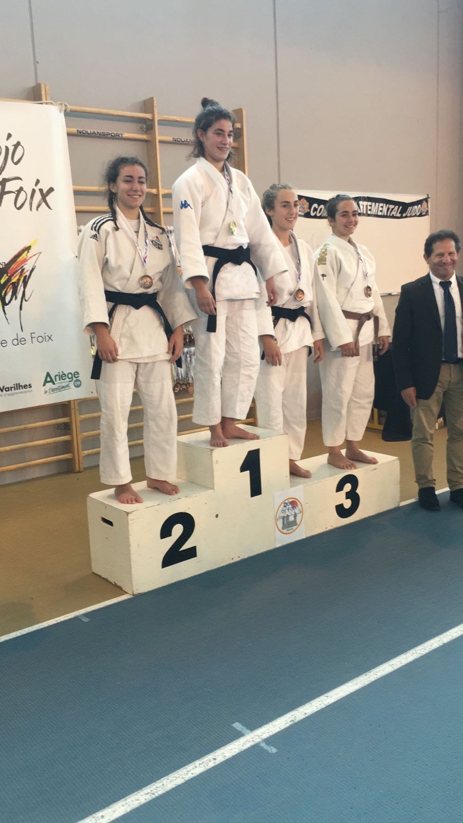 ORO en el Torneo cadete Occitanie_Foix 11-11-17